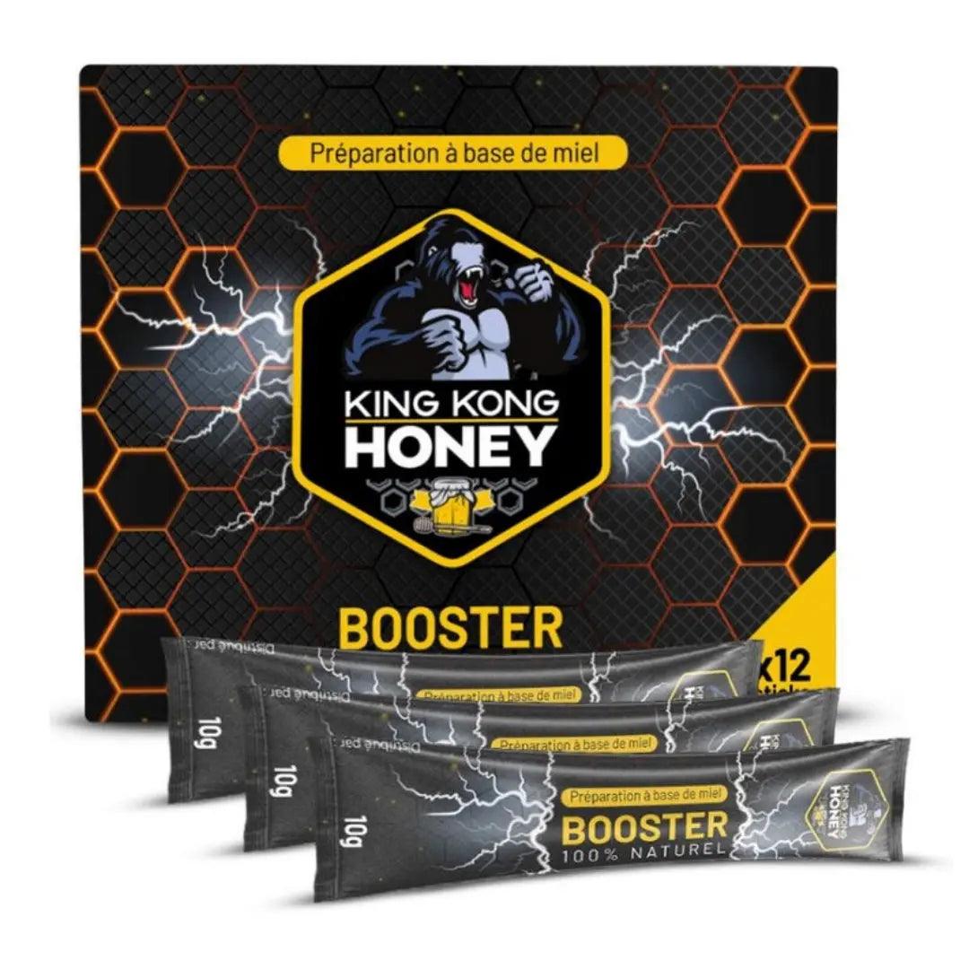 Miel King Kong – Boostez votre vitalité et votre énergie ! (12  SACHETS) King Kong Honey